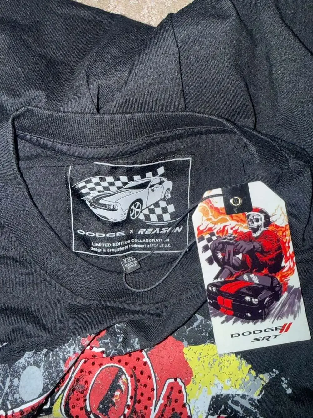Dodge x Reason Demon Limited Edition Graphic T-Shirt